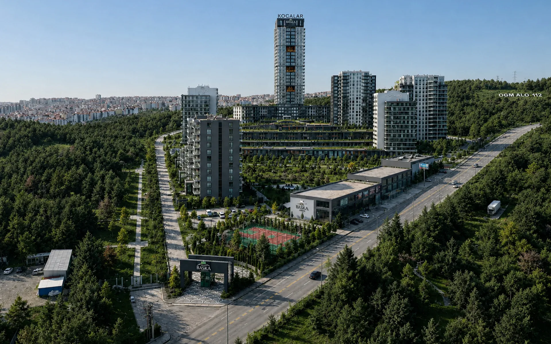 Başka Ankara proje genel görünümü